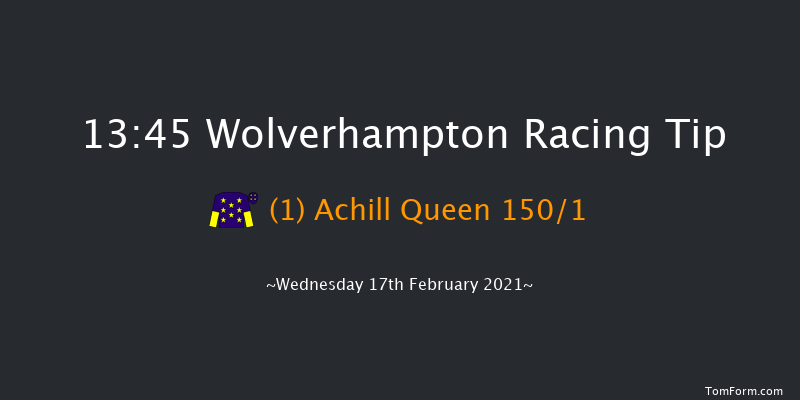 Bombardier British-Hopped Amber Beer Classified Stakes Wolverhampton 13:45 Stakes (Class 6) 9f Mon 15th Feb 2021