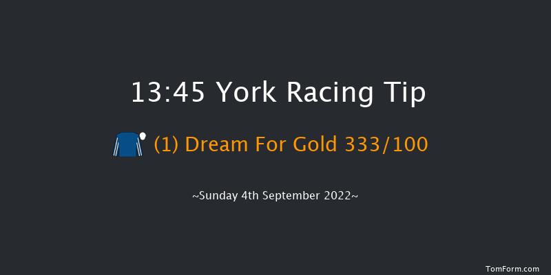 York 13:45 Stakes (Class 3) 5f Sat 20th Aug 2022