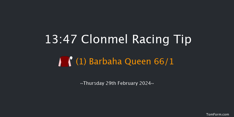 Clonmel  13:47 Maiden Chase 20f Thu 15th Feb 2024