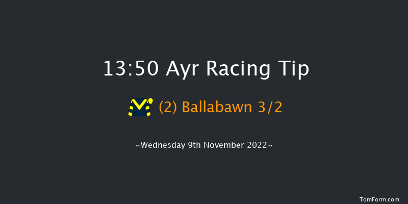 Ayr 13:50 Maiden Hurdle (Class 4) 16f Sat 29th Oct 2022