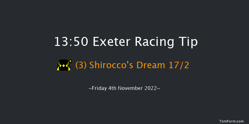 Exeter 13:50 Handicap Hurdle (Class 4) 22f Tue 18th Oct 2022