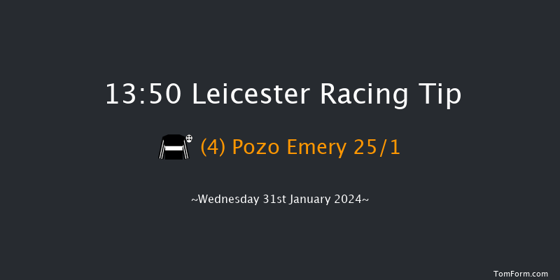 Leicester  13:50 Claiming Hurdle (Class 4) 16f Tue 23rd Jan 2024