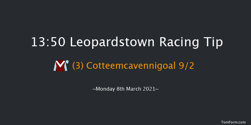 TRI Equestrian Maiden Hurdle (Div 2) Leopardstown 13:50 Maiden Hurdle 16f Sun 7th Mar 2021