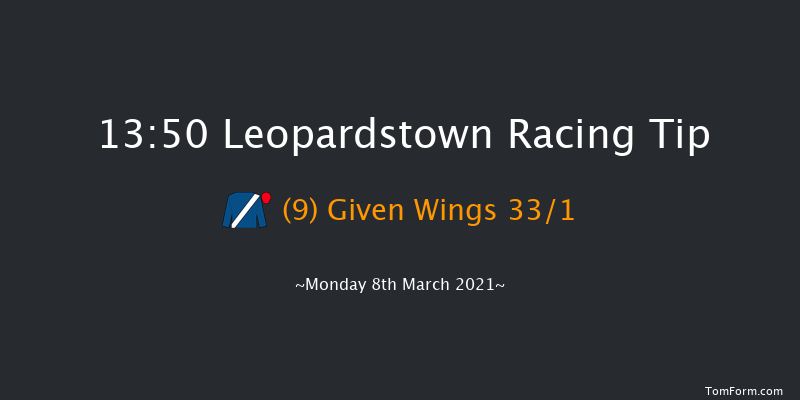 TRI Equestrian Maiden Hurdle (Div 2) Leopardstown 13:50 Maiden Hurdle 16f Sun 7th Mar 2021