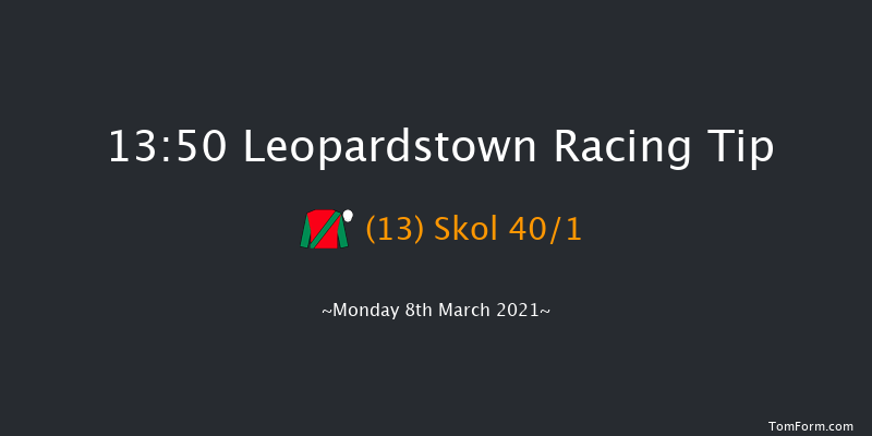 TRI Equestrian Maiden Hurdle (Div 2) Leopardstown 13:50 Maiden Hurdle 16f Sun 7th Mar 2021