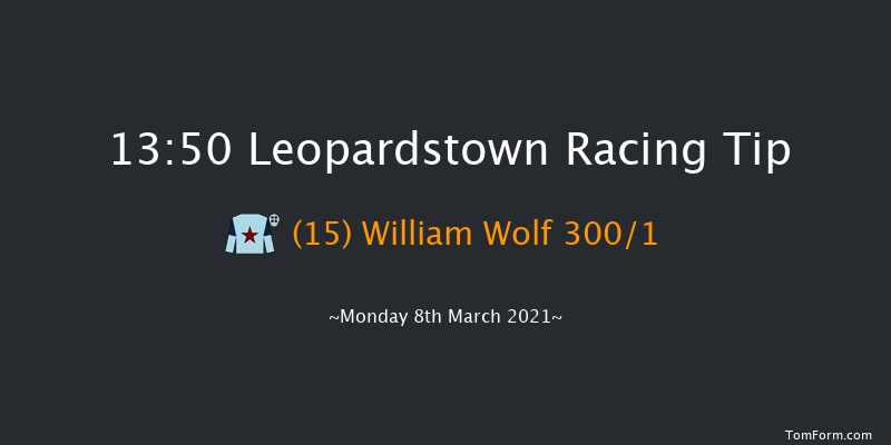 TRI Equestrian Maiden Hurdle (Div 2) Leopardstown 13:50 Maiden Hurdle 16f Sun 7th Mar 2021