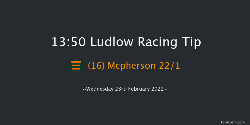 Ludlow 13:50 Maiden Hurdle (Class 4) 16f Wed 9th Feb 2022