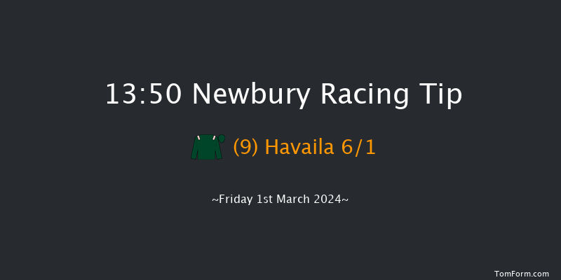 Newbury  13:50 Handicap
Hurdle (Class 4) 20f Sat 10th Feb 2024