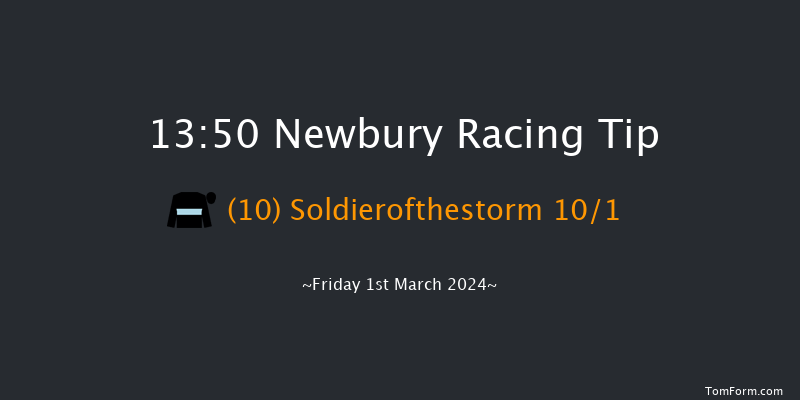 Newbury  13:50 Handicap
Hurdle (Class 4) 20f Sat 10th Feb 2024