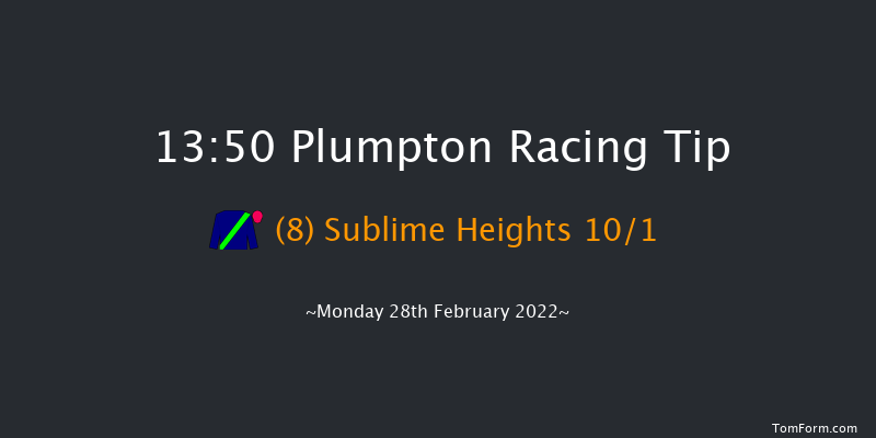 Plumpton 13:50 Maiden Hurdle (Class 4) 16f Mon 14th Feb 2022