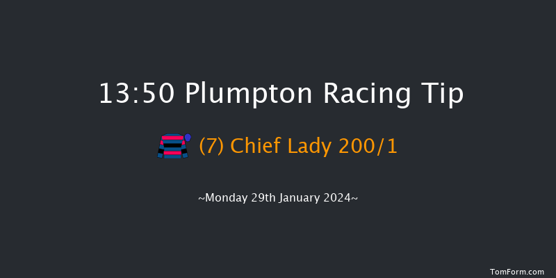 Plumpton  13:50 Maiden Hurdle
(Class 4) 20f Mon 22nd Jan 2024