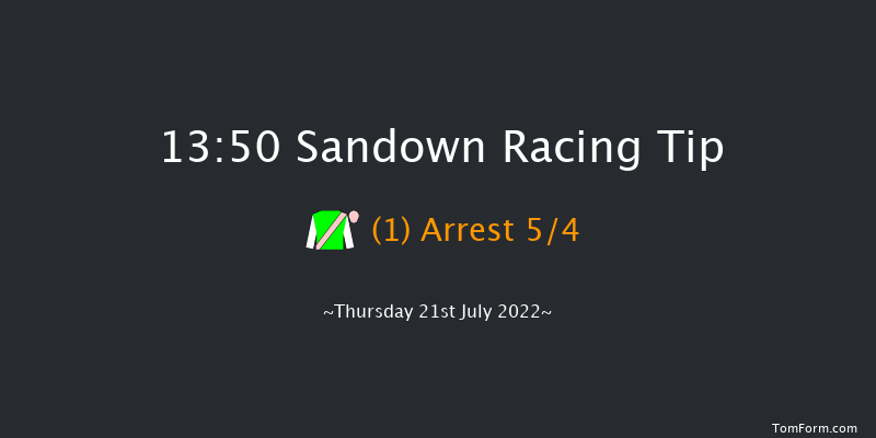 Sandown 13:50 Maiden (Class 4) 7f Wed 20th Jul 2022