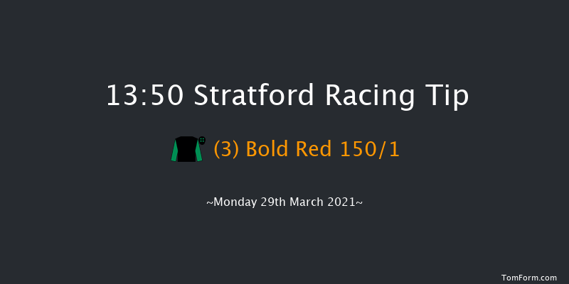 Watch On Racing TV Novices' Hurdle (GBB Race) Stratford 13:50 Maiden Hurdle (Class 4) 16f Mon 15th Mar 2021