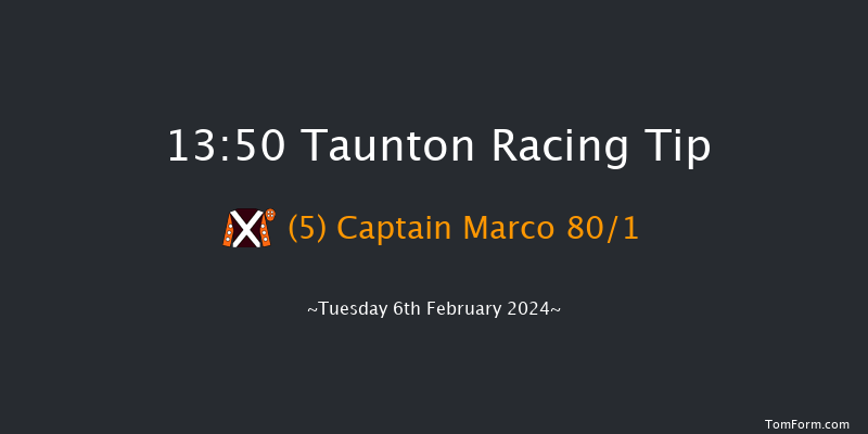 Taunton  13:50 Novices Hurdle (Class 4) 19f Mon 8th Jan 2024