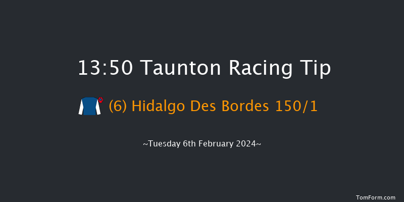 Taunton  13:50 Novices Hurdle (Class 4) 19f Mon 8th Jan 2024