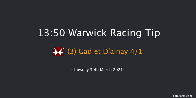 Join Racing TV Now Maiden Hurdle (GBB Race) Warwick 13:50 Maiden Hurdle (Class 4) 21f Sun 14th Mar 2021