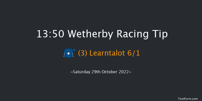 Wetherby 13:50 Novices Hurdle (Class 3) 20f Fri 28th Oct 2022