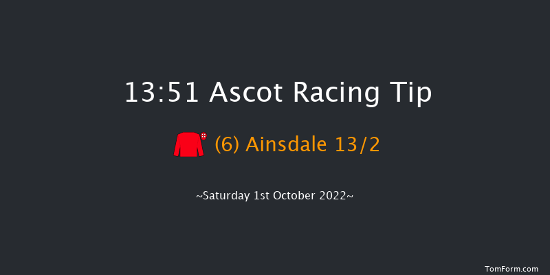 Ascot 13:51 Listed (Class 1) 5f Fri 30th Sep 2022