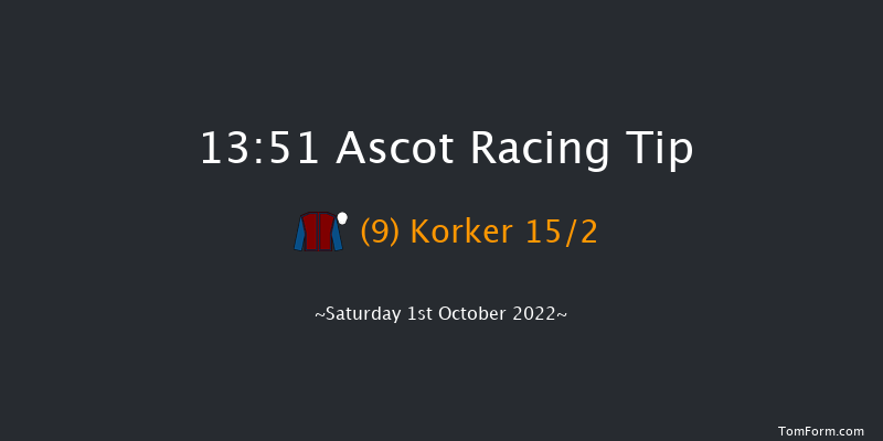 Ascot 13:51 Listed (Class 1) 5f Fri 30th Sep 2022