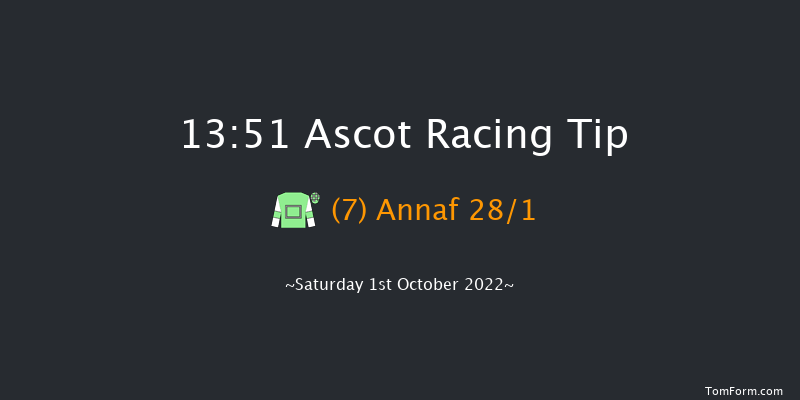 Ascot 13:51 Listed (Class 1) 5f Fri 30th Sep 2022