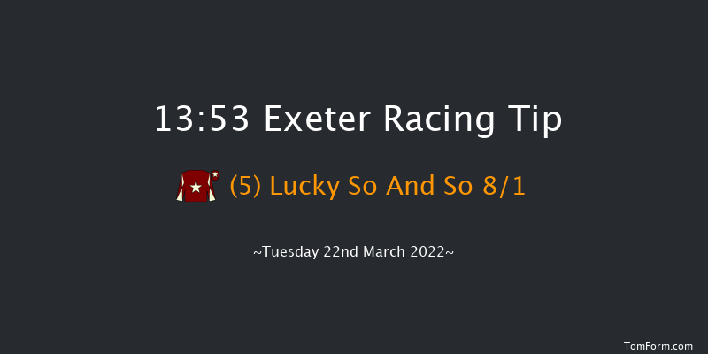 Exeter 13:53 Novices Hurdle (Class 4) 22f Fri 11th Mar 2022