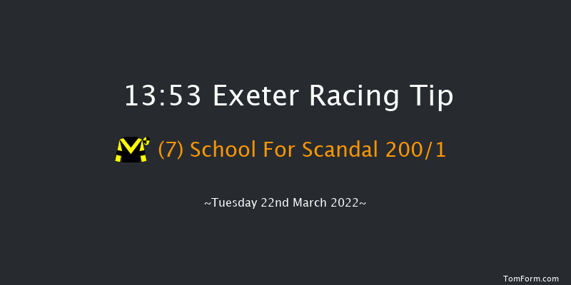 Exeter 13:53 Novices Hurdle (Class 4) 22f Fri 11th Mar 2022