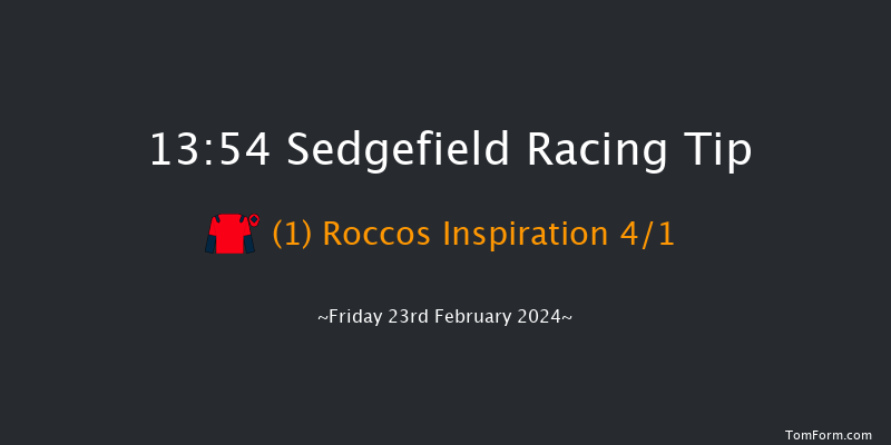 Sedgefield  13:54
Maiden Hurdle (Class 4) 20f Wed 7th Feb 2024