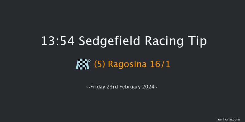 Sedgefield  13:54
Maiden Hurdle (Class 4) 20f Wed 7th Feb 2024