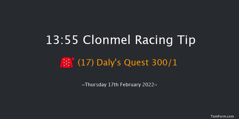 Clonmel 13:55 Maiden Hurdle 16f Thu 6th Jan 2022