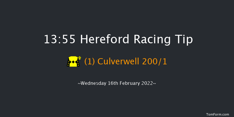 Hereford 13:55 Maiden Hurdle (Class 4) 26f Mon 31st Jan 2022