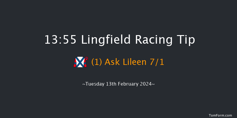 Lingfield  13:55 Maiden Hurdle
(Class 4) 20f Sun 11th Feb 2024