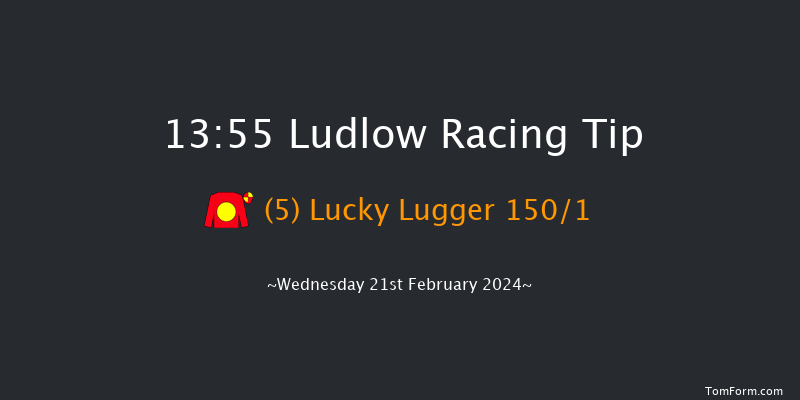 Ludlow  13:55 Maiden Hurdle (Class
4) 16f Wed 7th Feb 2024