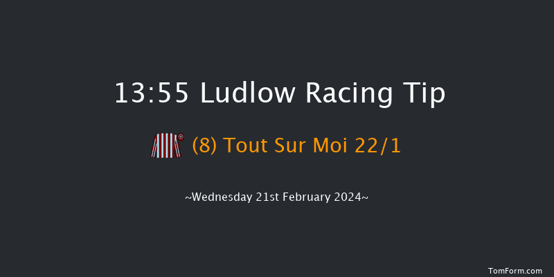 Ludlow  13:55 Maiden Hurdle (Class
4) 16f Wed 7th Feb 2024