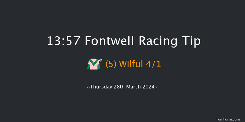 Fontwell  13:57 Maiden Hurdle
(Class 4) 19f Mon 18th Mar 2024