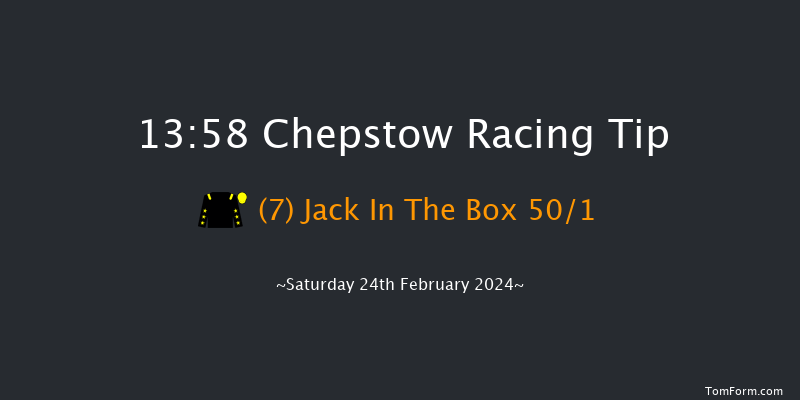 Chepstow  13:58 Handicap Hurdle (Class 3)
16f Tue 30th Jan 2024