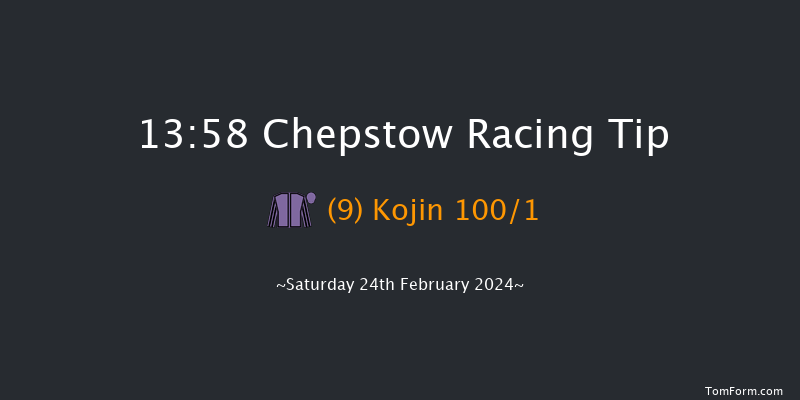 Chepstow  13:58 Handicap Hurdle (Class 3)
16f Tue 30th Jan 2024