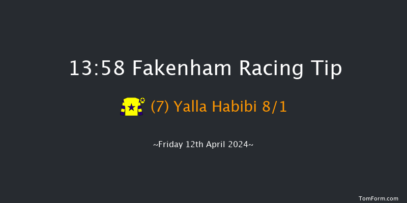 Fakenham  13:58 Maiden Hurdle
(Class 4) 16f Mon 1st Apr 2024