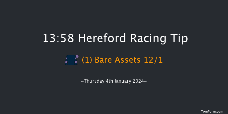 Hereford 13:58 Maiden Hurdle (Class 4) 22f Sat 16th Dec 2023