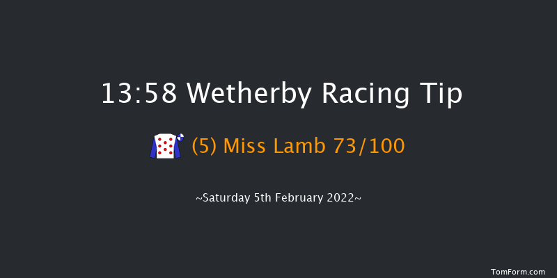 Wetherby 13:58 Maiden Hurdle (Class 4) 16f Thu 27th Jan 2022