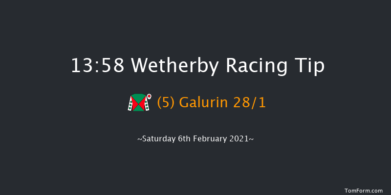 William Hill Extra Places Novices' Hurdle (Novices' Championship Hurdle Series Qualifier) (G Wetherby 13:58 Maiden Hurdle (Class 3) 16f Tue 12th Jan 2021