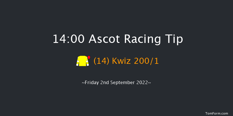 Ascot 14:00 Stakes (Class 3) 6f Sat 6th Aug 2022