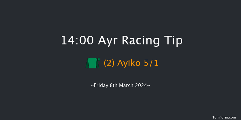 Ayr  14:00 Maiden Hurdle (Class 4)
16f Mon 26th Feb 2024