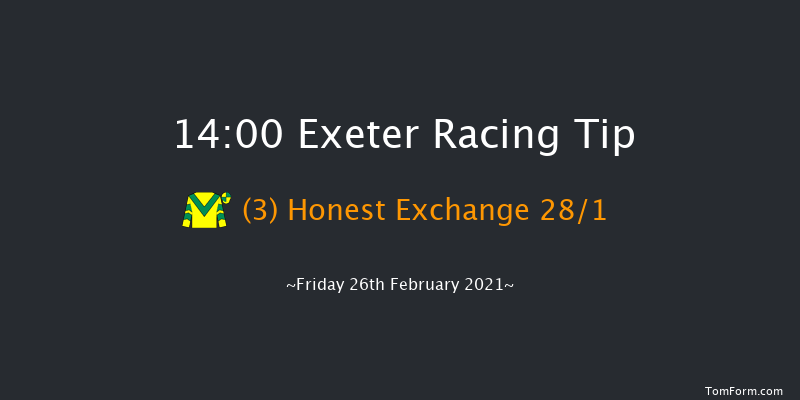 Chudleigh Handicap Hurdle Exeter 14:00 Handicap Hurdle (Class 4) 23f Sun 14th Feb 2021