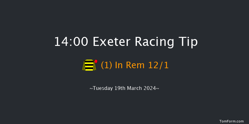 Exeter  14:00 Handicap Hurdle (Class 4) 23f Fri 8th Mar 2024