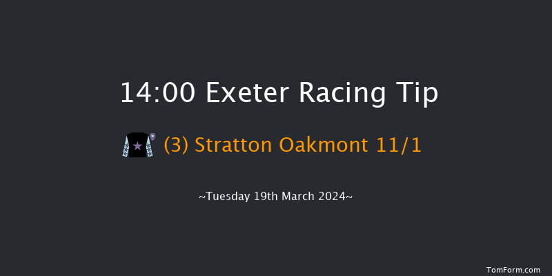 Exeter  14:00 Handicap Hurdle (Class 4) 23f Fri 8th Mar 2024