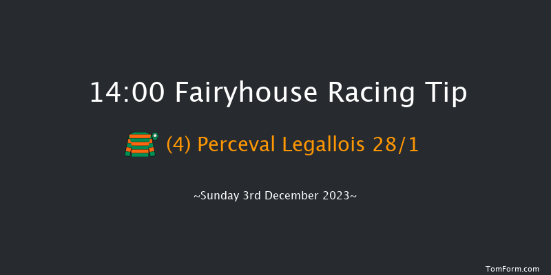 Fairyhouse 14:00 Novices Chase 20f Sat 2nd Dec 2023