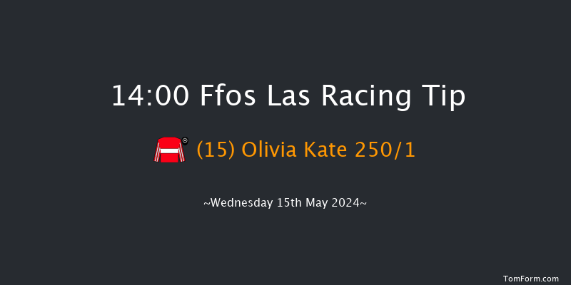 Ffos Las  14:00
Maiden Hurdle (Class 4) 20f Tue 7th May 2024