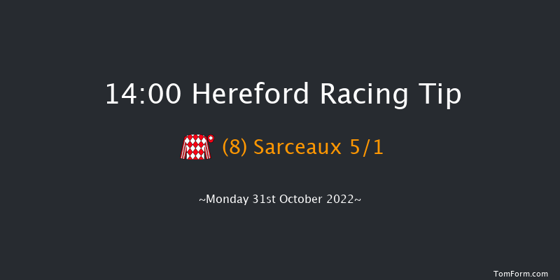 Hereford 14:00 Handicap Hurdle (Class 4) 16f Tue 11th Oct 2022