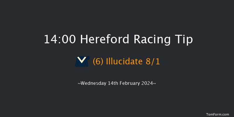 Hereford  14:00 Maiden Hurdle
(Class 4) 16f Mon 29th Jan 2024