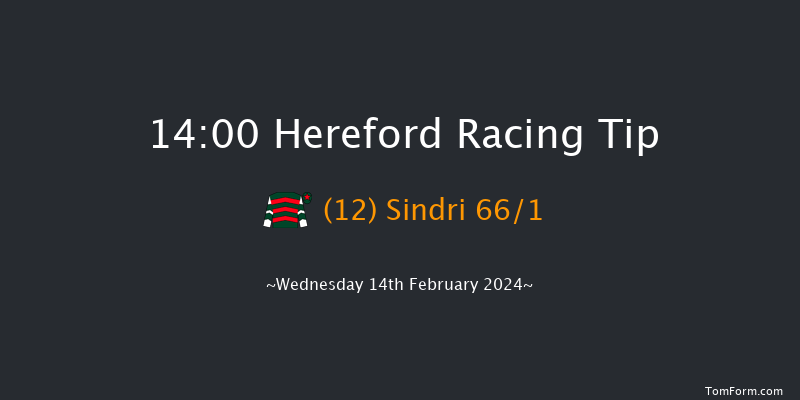 Hereford  14:00 Maiden Hurdle
(Class 4) 16f Mon 29th Jan 2024